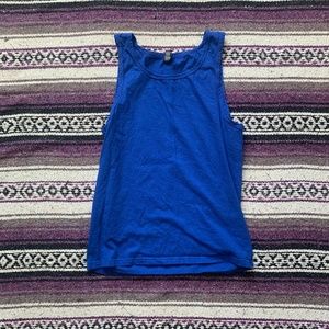 District Blue Tank Top Shirt